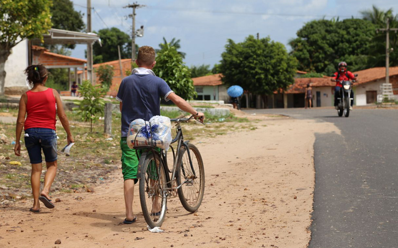 Belágua, MA — Cada cesta contém arroz, feijão, açúcar, farinha de mandioca, macarrão, fubá, sal e óleo, além de outros itens que compõem a culinária regional.
