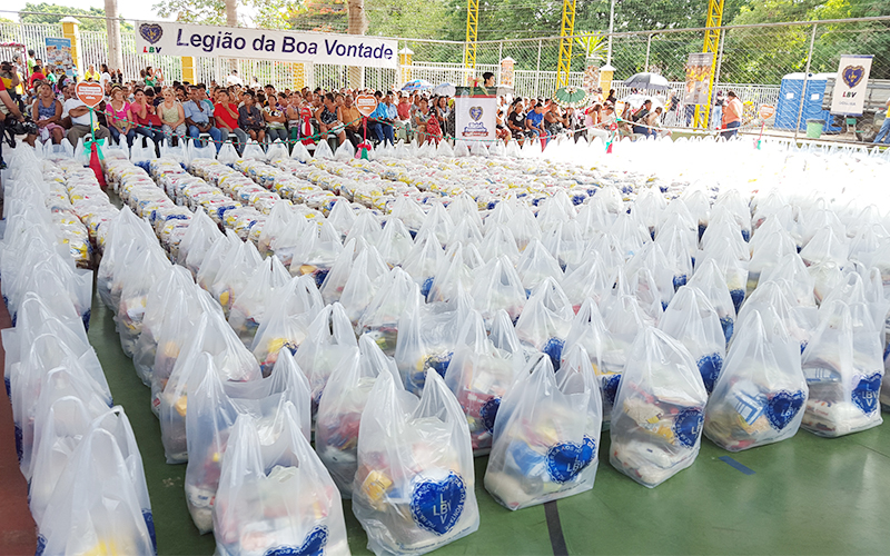 Goiânia, GO — Com o apoio de Legião da Boa Vontade, centenas de famílias em situação de vulnerabilidade social na capital goiana terão um natal digno e feliz.