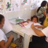 MONTES CLAROS, MG — Pais e filhos participam das atividades artísticas propostas pelas oficinas do 13º Fórum Internacional dos Soldadinhos, da LBV.

