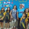 Araçatuba, SP — Quem prestigiou a entrega dos kits pedagógicos da LBV foi a professora e coordenadora escolar Rita de Cássia S. Macedo (ao centro), representando a Secretaria Municipal de Educação.