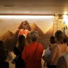 Brasília/DF - Em homenagem aos 34 anos do Templo da Boa Vontade, os peregrinos realizaram a visitação guiada por vários ambientes do Monumento.