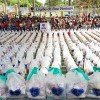 Goiânia, GO — A entrega das cestas de alimentos é o coroamento de todas as atividades desenvolvidas pela Legião da Boa Vontade desde o início do ano.