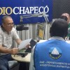 CHAPECÓ, SC — Equipe da Religião Divina participa da programação da Rádio Chapecó. O programa transmitiu a Mensagem Fraterna do Irmão Paiva Netto.
