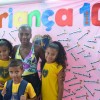 Belo Horizonte, MG - A Gabriela, o Pedro e a Júlia, filhos da Ariane, participam das atividades do Centro Comunitário de Assistência Social da LBV, e foram presenteados com os Kits de material escolar e pedagógico. E sobre essa felicidade, Ariane agradeceu: