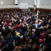 Brasília/DF - Vista parcial do público que superlota a Nave do Templo da Boa Vontade