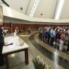 Brasília, DF - A Festa dos Casais Legionários ocorreu no Templo do Ecumenismo Divino. Enquanto os peregrinos caminhavam sobre a Espiral do TBV, também acompanhavam esse evento fraterno.
