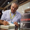 O renomado escritor Laurentino Gomes lançou, durante a Bienal do Livro, a obra 