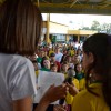 RIO DE JANEIRO, RJ — Juventude Ecumênica reafirma Juramento formando um forte coro da multiplicação da Boa Vontade de Deus.
