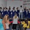 RIO DE JANEIRO, RJ — Crianças e suas famílias acompanham, atentas, à apresentação do Coral Ecumênico Infantil Boa Vontade na abertura do 13º Fórum Internacional dos Soldadinhos de Deus, da LBV.
