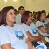 Recife, PE — Famílias acompanham a sessão solene do 42º Fórum Internacional do Jovem Ecumênico da Boa Vontade de Deus.
