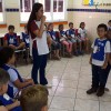 Na Aula de Moral Ecumênica, as crianças soltaram a imaginação.
