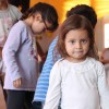 Niños y niñas que asisten a la Colonia de Vacaciones de la LBV, en San Pedro de Jujuy.