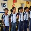 Francisco Badaró, MG — Para abrilhantar a solenidade de entrega dos Kits pedagógicos, alunos da Escola Estadual Cônego Figueiró apresentaram o hino do Vale do Jequitinhonha, intitulado Jequitivale.