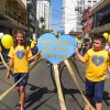Piracicaba, SP — A LBV levou faixas e cartazes com mensagens e pensamentos alusivos à Paz e ao Amor Fraterno.
