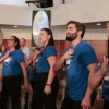 Bastidores da gravação da Música Legionária Viva a Sagrada Religião Divina
