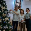 Uberlândia/MG — Casal Legionário José Ricardo Alves da Silva e Alessandra Santos com a filha, Stefany Santos Silva, participando da campanha 'Salve, Jesus!
