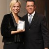 Buenos Aires, Argentina — Também foi homenageada no evento a sra. Cecilia Carrizo, artista de programas infantis.