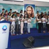 UBERLÂNDIA, MG — O pregador ecumênico Anibal Morais reafirma aos Jovens Legionários, no Altar Sagrado da Religião Divina, sobre a importância do Juramento de Fidelidade a Jesus, durante o 40º Fórum Internacional do Jovem de Boa Vontade de Deus.

