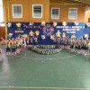 Santos, SP — Meninos e meninas exibem os kits pedagógicos que receberam da LBV, com o seu apoio, amigo (a) colaborador (a).
