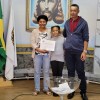 Diplomação da Igreja Familiar —  Maria Aparecida da Silva, Sérgio Antonio de Freitas e a filha do casal, Isabela Aparecida Silva Freitas