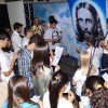 GOIÂNIA, GO – Jovens participam da cerimônia de juramento no 40º Fórum Internacional do&nbsp;Jovem Ecumênico da Boa Vontade de Deus.
