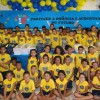 Campinas, SP — As crianças e adolescentes atendidos pela unidade II da LBV, situada no bairro Jardim Profilurb, ficaram felizes por receberem seus kits de material pedagógicos da campanha Criança Nota 10 — Proteger a Infância é acreditar no Futuro!.