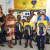 Sorocaba, SP — O presente da Legião da Boa Vontade é composto por estojo, lápis preto e de cor, canetas, borrachas, tesoura, tubos de cola, cadernos, mochila, dicionários de Português e de Inglês, entre outros itens.