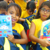Montes Claros, MG — As crianças e os adolescentes beneficiados pela Instituição voltaram para casa com materiais escolares e pedagógicos, adequados para cada a faixa etária. O kit da campanha Criança Nota 10! é mais um incentivo para que prossigam com os estudos.