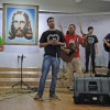 Uberlândia, MG - Os jovens Kamila Emerick e Mateus Gonçalves, de São José da Lapa, MG, interpretaram a composição 