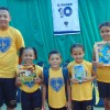 Montes Claros, MG - Os atendidos da LBV apresentam, com orgulho, os novos uniformes e materiais pedagógicos que compõem os kits da Campanha Criança Nota 10 - Proteger a infância é acreditar no futuro.