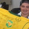 Comunicador Aldrin Pontes, da&nbsp;Rádio Amazonas FM, emissora da&nbsp;Rede Amazônica, da Rede Globo,&nbsp;veste a camisa da solidariedade e apoia a campanha 