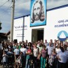 Araçatuba, SP — Felizes, os Cristãos do Novo Mandamento de Jesus participaram da inauguração das novas instalações da Igreja Ecumênica da Religião de Deus do Cristo e do Espírito Santo.
