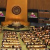 NUEVA YORK, EUA — La Secretaria General Adjunta de la Naciones Unidas y Directora Ejecutiva de la ONU Mujeres, Phumzile Mlambo-Ngcuka, diserta durante la apertura de la 59ª sesión de la Comisión de la Condición Jurídica y Social de la Mujer, que inició el lunes 9.