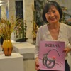 Hilda Tagusagawa, ikebanista brasileira que ensina a arte do paisagismo japonês há 15 anos, e autora do primeiro livro de Ikebana Brasileiro.
