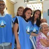 RECIFE, PE —&nbsp;Senhoras do Lar recebem o carinho dos Cristãos do Novo Mandamento de Jesus.