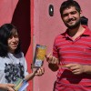 Belo Horizonte, MG — Com alegria, juventude ecumênica da Religião Divina realiza panfletagem dos artigos do escritor Paiva Netto.

