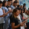 Belo Horizonte, MG — Jovens no Altar Sagrado, durante o Juramento de Fidelidade em um momento de renovação espiritual.
