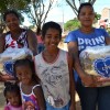 Araçuaí, MG — A LBV, com sua iniciativa solidária, procura ajudar, por meio da campanha Diga Sim!, milhares de famílias em situação de vulnerabilidade social.
