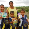 Senador Rui Palmeira, AL - Maria José Azarias de Souza é mãe de 10 filhos, dos quais seis são alunos da Escola Municipal José Silva Maia, localizada no Sítio Serra de Ouricuri, e todos eles foram beneficiados pela LBV.