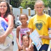 Salvador, BA - Ao longo do ano, a Legião da Boa Vontade atende famílias de baixa renda do bairro da Ribeira e no final do ano entrega cestas de alimentos não pereciveis dentro da campanha Natal Permanente da LBV — Jesus, o Pão Nosso de cada dia!