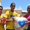 Recife, PE — A satisfação em levar a cesta de alimentos e a certeza de um fim de ano mais digno é facilmente constatada no semblante dos atendidos da LBV.