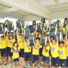 Lauro de Freitas, BA - O presente da Legião da Boa Vontade é composto por itens de acordo com a faixa etária dos estudantes como estojo, lápis preto e de cor, canetas, borrachas, tesoura, tubos de cola, cadernos, mochila, dicionários de Português e de Inglês, entre outros itens.