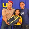 Itabuna, BA — O 4º Grupamento de Bombeiros Militar também participou da entrega dos Kits Pedagógicos na LBV.