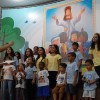 Riachuelo, RJ — Com alegria, o Coral Ecumênico Infantojuvenil Boa Vontade recepcionou o público presenta da Igreja Ecumênica da Religião Divina. 

