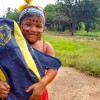 Rondonópolis, MT — A pintura de rosto, típica dos indígenas, foi escolhida especialmente para a ocasião, enaltecendo o sorriso de alegria de centenas de crianças e adolescentes da comunidade indígena.