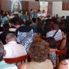 ARCEBURGO, MG — Vista parcial dos Cristãos do Novo Mandamento de Jesus, presentes no Encontro Ecumênico — Família Um Presente de Deus.
