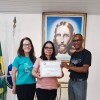 Engenheiro Paulo de Frontin/RJ — Entrega do diploma das Igrejas Familiares da Religião Divina.
