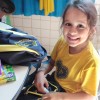 Anápolis, GO — O presente da LBV é composto por itens de acordo com a faixa etária dos estudantes, como: estojo, lápis preto e de cor, canetas, borrachas, tesoura, tubos de cola, cadernos, mochila, dicionários de Português e de Inglês, entre outros.