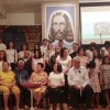 Ribeirão Preto, SP — Os filhos, noras, genros, cunhados e netos aproveitaram a oportunidade e fizeram uma belíssima homenagem ao casal legionário Odete e Ramiro Fernandes, valorosos Cristãos do Novo Mandamento de Jesus.
