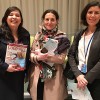 NUEVA YORK, EUA: De izquierda a derecha: Adriana Rocha, de la LBV; Agnès Hurwitz, Consejera Senior de Políticas de la Oficina de Representación del Alto Comisionado de las Naciones Unidas para los Refugiados en Nueva York; y Catherine Harrington, gerente de la Campaña Global para la Igualdad de Derechos de Nacionalidad, de la Comisión de Mujeres Refugiadas.